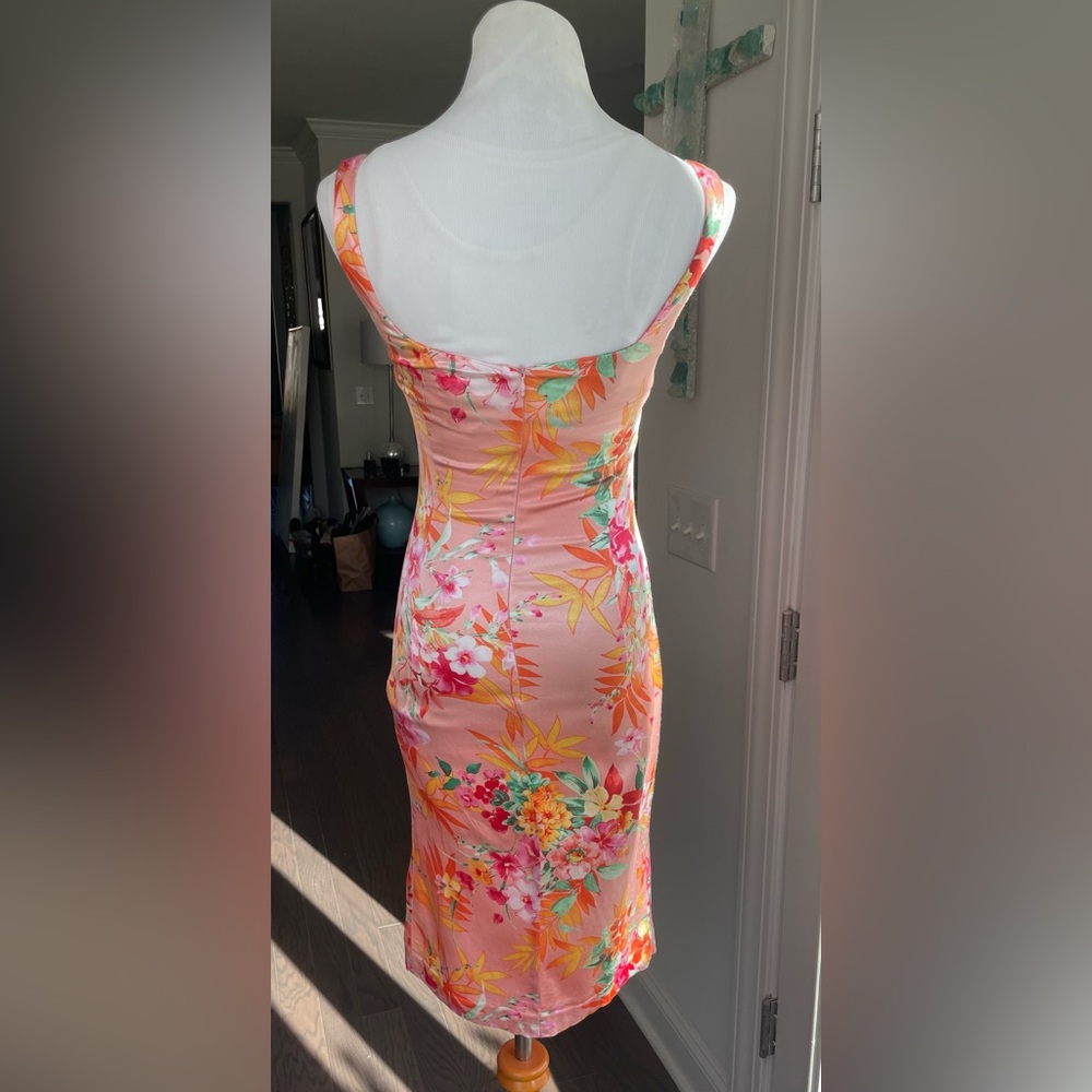 DOLCE & GABBANA D&G BUSTIER FLORAL DRESS SIZE 38 - Picture 8 of 16